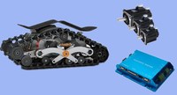 Contrôleur BLDC à double canal 24v 36v 48v 30A avec commande par joystick pour fauteuil roulant