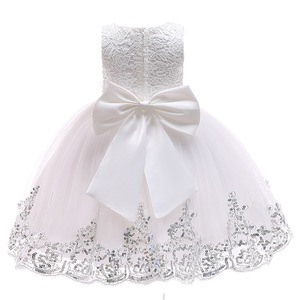 Wedding Birthday <b>Party</b> Floral Chiffon Tutu Sleeveless <b>Sweet</b> Style Ankle-Length ODM Customizable Kids Dresses for Girls - Product Image 6