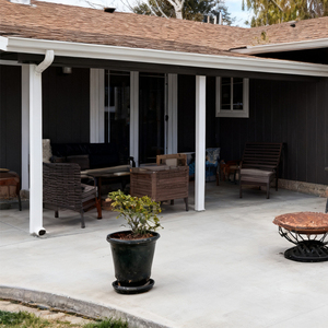 6 אינץ 'סגסוגת אלומיניום מקבעי קצה/מתלי קצה גארד/מחבט/יציאה downspout - Product Image 2