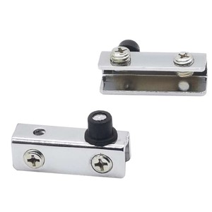 Furniture Fittings Iron Glass Door Clamp Clip Holder Pivot Hinge Closet Door <strong>Window</strong> Magnetic <strong>Catches</strong> - Product Image 1