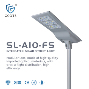 GCOT Scredible Super High-efficiency 12W 20W 25W Metal LED All-in-one Street Lights <b>Solar</b> <b>Powered</b> Credible Super High-efficiency - Product Image 3