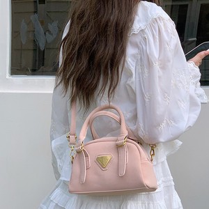 Women's Bowling Bag Pink <b>Pillow</b> <b>Shaped</b> Zipper Closure Fashion Trend Everyday Use Spring 2025 - Product Image 3