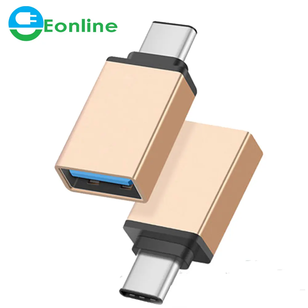 EONLINE USB C tipi USB 3.1 OTG Xiaomi MI4C Macbook Nexus 5X 6p USB tipi C OTG adaptör veri sync şarj kablosu tip-c USB-C