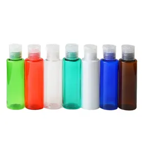 El yıkama kapaklı şişe boş doldurulabilir 10ml 30ml 1oz 50ml el dezenfektanı şişesi üst şişeler