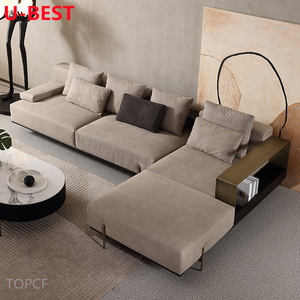 U-BEST Sofá Modular Seccional Italiano de 4 Plazas, Sofá de Lujo Cloud, Kanepe, Bankstel, Sofy, Muebles de Saló<span class=keywords><strong>n</strong></span>, Mobili, Soggiorno, Muebles para Sala de Estar - Product Image 4