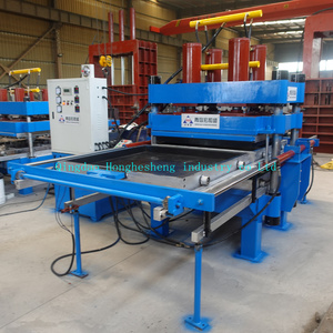 घोड़े स्थिर मैट वल्केनाइज़र रबर टाइलें लाइन प्लेट गर्म दबाने वाली मशीन - Product Image 1