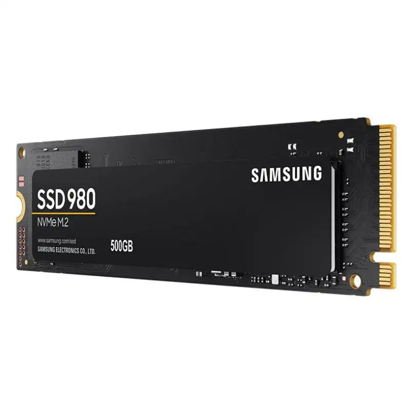 SAMSUNG 980 NVMe M.2 SSD 500GB, Hard Disk Internal Solid State Drive PCIe Gen 3.0x4 NVMe untuk Desktop Laptop