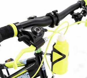 Bicicletta da Montagna per Bambini con Telaio in Acciaio da 20 Pollici, Tema Gioco, Certificata CE, con Cestino in Plastica e Portaborraccia, Pedali Standard - Product Image 4