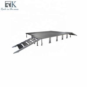 Escenario Modular de Aluminio para Conciertos, Plataforma de Escenario de Tamaño Personalizado, Escenario Móvil Disponible para Eventos - Product Image 2