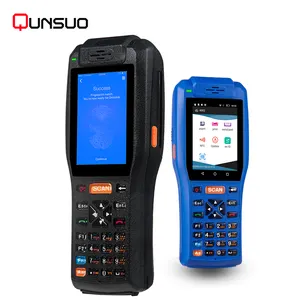 Werks großhandel ODM OEM IP65 robuster Handheld-Android-WLAN-PDA mit integriertem 1D-2D-Thermodrucker für mehrere Sprachen