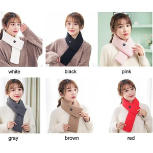 Smart <b>heated</b> scarf, versatile and warm for winter, graphene <b>heated</b> neck warmer, <b>USB</b> rechargeable, unisex, perfect as a gift. - Product Image 1