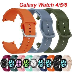 <span class=keywords><strong>Bracelet</strong></span> en silicone de 20 mm pour Samsung <span class=keywords><strong>Galaxy</strong></span> <span class=keywords><strong>Watch</strong></span> 7 6 5 4 40 mm/44 mm 5Pro 45 mm, <span class=keywords><strong>bracelet</strong></span> <span class=keywords><strong>original</strong></span> sans espace pour montre 6 4Classic - Product Image 3
