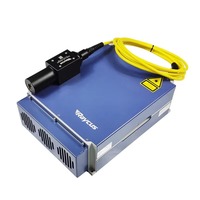Sumber Laser Fiber 20W 30W 50W Switched MOPA Laser Power Supply 1064nm untuk Mesin Penandaan, Pengukiran, dan Pemotongan Laser Fiber