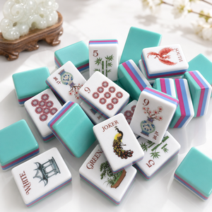 Juego <span class=keywords><strong>de</strong></span> Mahjong Chino Neo con Patrón <span class=keywords><strong>de</strong></span> Grúa y <span class=keywords><strong>Pino</strong></span> para Noches <span class=keywords><strong>de</strong></span> Juego Clásicas, Entretenimiento en Casa, Diversión a <span class=keywords><strong>Precio</strong></span> <span class=keywords><strong>de</strong></span> Mayoreo con Bolsa para Dados - Product Image 5
