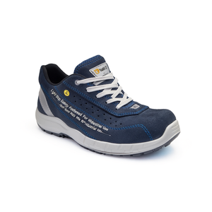 TTAKE Light Step Safety Steel Toe <b>Work</b> <b>Shoes</b> Suede Upper Breathable Mesh Lining Rubber Outsole for <b>Men</b> Industrial Use - Product Image 2