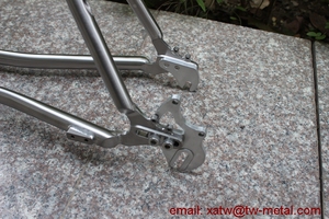 Cuadro de Bicicleta de Montaña de Titanio con Eje Trasero Deslizante <span class=keywords><strong>Rohloff</strong></span> - Product Image 6