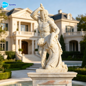 Statua in Marmo a Grandezza Naturale, Fatta a Mano, Moderna e Personalizzata per Esterni e Soggiorno, Ispirata alla <span class=keywords><strong>Mitologia</strong></span> <span class=keywords><strong>Greca</strong></span> - Product Image 6