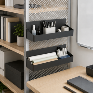 Organizador de especias magnético de diseño personalizado Almacenamiento de metal de calidad para cocina Aplicación de refrigerador de pared lateral de estilo moderno - Product Image 5
