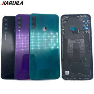 Boîtier de batterie en gros, couvercle <span class=keywords><strong>arrière</strong></span> de batterie pour <span class=keywords><strong>Huawei</strong></span> Y6P <span class=keywords><strong>P</strong></span> <span class=keywords><strong>Smart</strong></span> <span class=keywords><strong>2019</strong></span> avec boutons latéraux d'alimentation et de volume, remplacement - Product Image 2