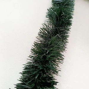Guirlande de Noël en PVC vert foncé Guaiguo modèle 0005, décorations de Noël, couronne, forme personnalisée, impression 1 couleur - Product Image 3
