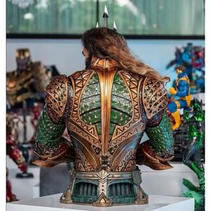 Nuevo Estilo, Busto de <span class=keywords><strong>Aquaman</strong></span> Arthur, Figura Coleccionable de DC, en Existencia, Regalo de Cumpleaños, Liga de la Justicia, Escultura de Resina - Product Image 4