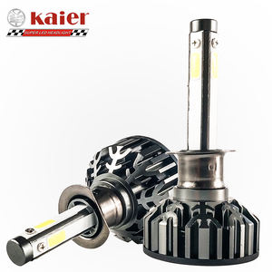 Kaier <span class=keywords><strong>X7</strong></span> LED faro coche luces 4800LM 6000K Venta al por mayor Universal de aluminio impermeable coche H4 LED faros - Product Image 2