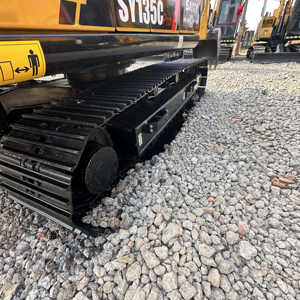 Pelle sur chenilles Sany SY135C Pro d'occasion 90% NOUVEAU 2018 Modèle 13.5 Tonne Machines de construction multifonctionnelles - Product Image 5