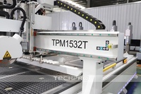 Machine de gravure sur bois à 3 axes avec lame de scie, routeur CNC à broche ATC 1325 pour portes et armoires en bois
