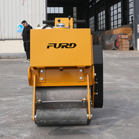 Mini-compacteur routier à tambour unique, autoporté