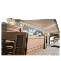 Couverture de balcon étanche à toit pliant rétractable de Pergola motorisée à Cassette complète de haute qualité pour pavillon directement de l'usine