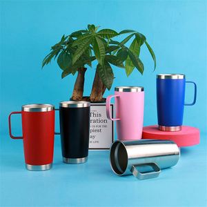 แก้วกาแฟสแตนเลสขนาด 20 ออนซ์ สำหรับใส่ในที่วางแก้วในรถยนต์ แก้วเก็บความร้อน อุปกรณ์เสริมบาร์ มีบริการดรอปชิปปิ้ง ASM26 - Product Image 1