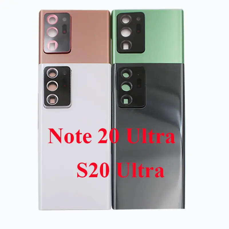 Сменная задняя крышка батарейного отсека для Samsung Galaxy S 20 S20U NOTE 20U, задняя крышка батарейного отсека