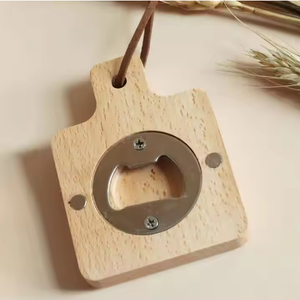 Beechwoodwood nhà chai với từ sáng tạo bia mở soda mở cá tính xách tay bia mở - Product Image 1