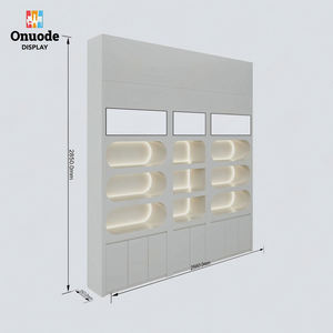 Meubles de présentation de magasin de cosmétiques LED tendance, design haut de gamme pour boutique de beauté, rayonnages de magasin de produits de beauté imperméables et écologiques - Product Image 6
