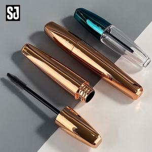 <span class=keywords><strong>Tube</strong></span> de mascara et de gloss à lèvres transparent rond en plastique de 5 ml, style Sujiang, avec logo personnalisé et tête de brosse pour cosmétiques - Product Image 4