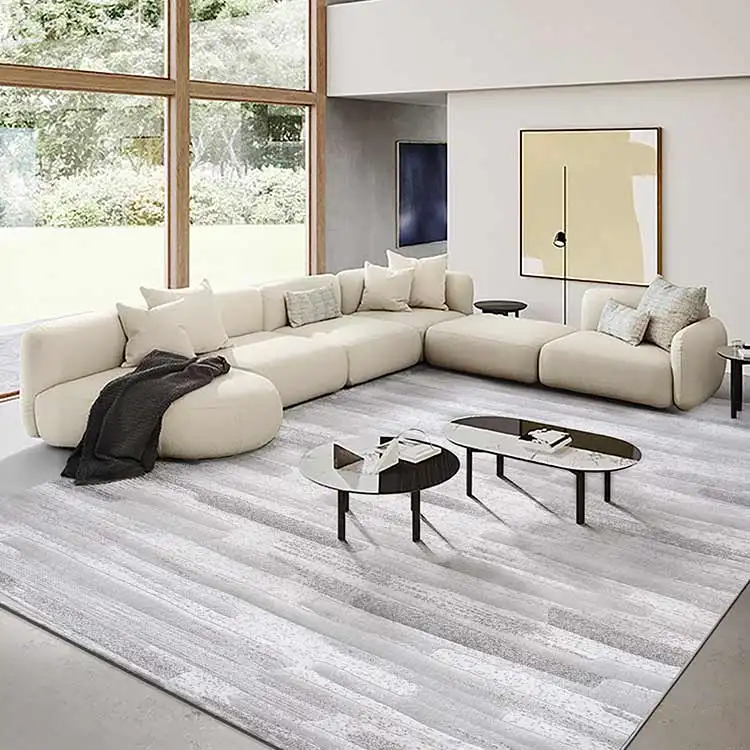 Phong cách đương đại hữu cơ thảm sàn thảm hoàn chỉnh phòng khách thảm cho phòng khách