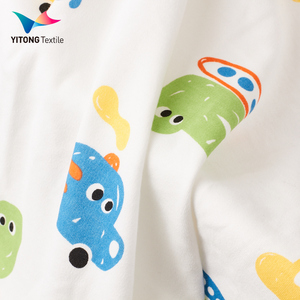 Tùy Chỉnh In Kỹ Thuật Số Oeko Tex Vải Trẻ Em Thoáng Khí Bông Vải 100% Bông Vải - Product Image 5