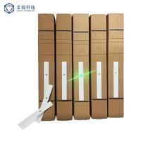 Mini-étiquette RFID UHF avec lumière LED clignotante, conforme ISO/IEC 18000-6C, étanche, pour contrôle d'accès sur documents PET/papier