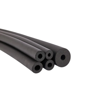 مصنع مخصص أنابيب العزل الأسود 25 خلية مغلقة النيوبرين المطاط رغوة الأنابيب الإسفنجية - Product Image 1