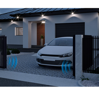 Sensor Gerak PIR AC/DC 12V-24V untuk Deteksi Pintu Masuk Garasi Luar Ruangan untuk Keamanan Bagian Depan Toko Sensor Sinar Inframerah Fotocell