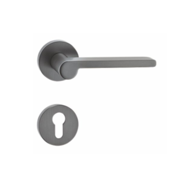 HOT selling contemporary hotel door lock mortise baby proof long door handle on rose