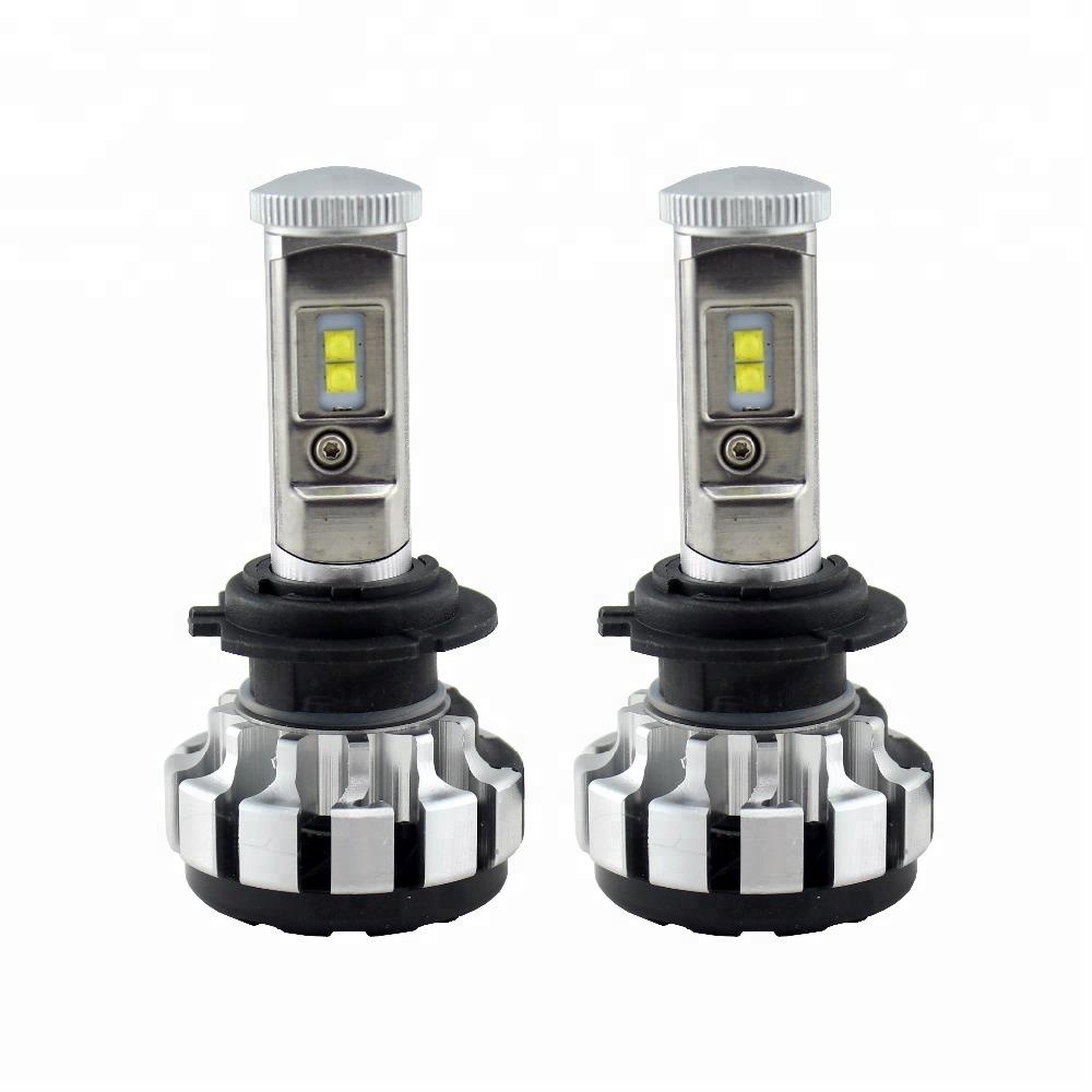 Raych Dernière Génération LED système d'éclairage 12V 8000LM T1S Turbo Auxbeam LED Phare H4 A Mené Le Phare Automatique
