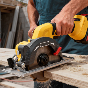 Cordless Circular Saw 21V Lithium Battery Rechargeable Electric Woodworking Portable Handheld Power Tool - Product Image 2