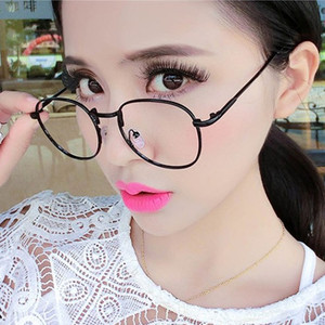 Monture de lunettes Prince Mirror ronde en métal, monture intégrale, rétro, unisexe, verres plats, tendance mode, pour adultes, toutes formes de visage - Product Image 5