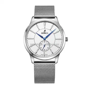 <span class=keywords><strong>Montre</strong></span> Classique à Quartz pour <span class=keywords><strong>Homme</strong></span> <span class=keywords><strong>avec</strong></span> Boîtier en Acier <span class=keywords><strong>Bracelet</strong></span> d'Affaires pour <span class=keywords><strong>Homme</strong></span> en Acier Inoxydable - Product Image 4