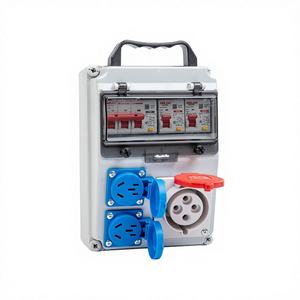 <span class=keywords><strong>Caja</strong></span> <span class=keywords><strong>de</strong></span> Distribución Portátil para Exteriores, Resistente al Agua, Polvo <span class=keywords><strong>y</strong></span> Salpicaduras, Grado Industrial, ABS, IP67, 310x310x145mm - Product Image 1