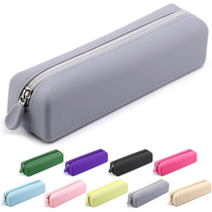 Estuche Escolar de Silicona con Forma de Corazón, Ecológico, Libre de BPA, Personalizado, Suave y Único, para Material Escolar, Niños y Estudiantes - Product Image 1