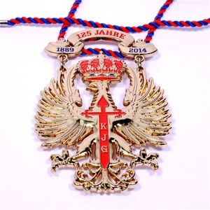 Jesús-Medallas de metal con diseño religioso de <span class=keywords><strong>los</strong></span> caballeros romanos, medallas - Product Image 2