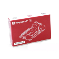 Placa de brazo Raspberry Pi original oficial, placa de brazo Python Programlama PCIe Gigabit Ethernet USB3.0, 5, Linux, 4GB