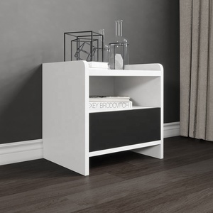Tocador de diseño moderno de Material de madera HDF, armario, cama de Hotel, muebles de dormitorio, juegos para hoteles y albergues - Product Image 5